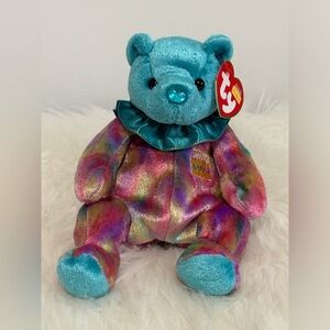 Ty(35)December Turquoise Birthday Baby with Turquoise Accents